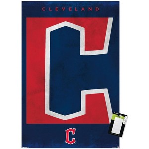 Trends International MLB Cleveland Guardians - Logo 25 Unframed Wall Poster Prints - 1 of 4