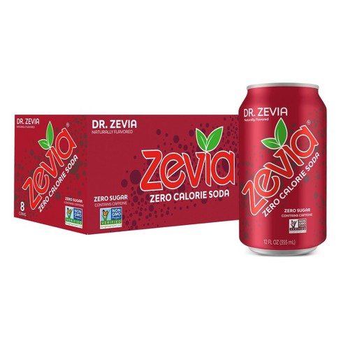 Zevia Dr. Zevia Zero Calorie Soda - 8pk/12 fl oz Cans - image 1 of 4