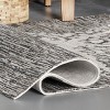 Nuloom Marine Graphic 8x10 Indoor/Outdoor Area Rug for Living Room Patio Deck Front Porch Kitchen, Grey/Ivory - 4 of 4