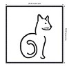 Amanti Art Kitteh II by Alicia Longley Framed Canvas Wall Art - 4 of 4