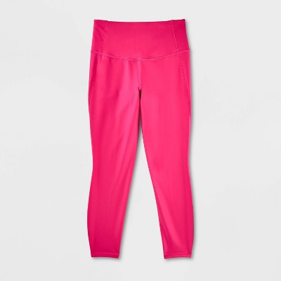 Women's Effortless Support High-Rise 7/8 Leggings - All In Motion™ Berry Pink