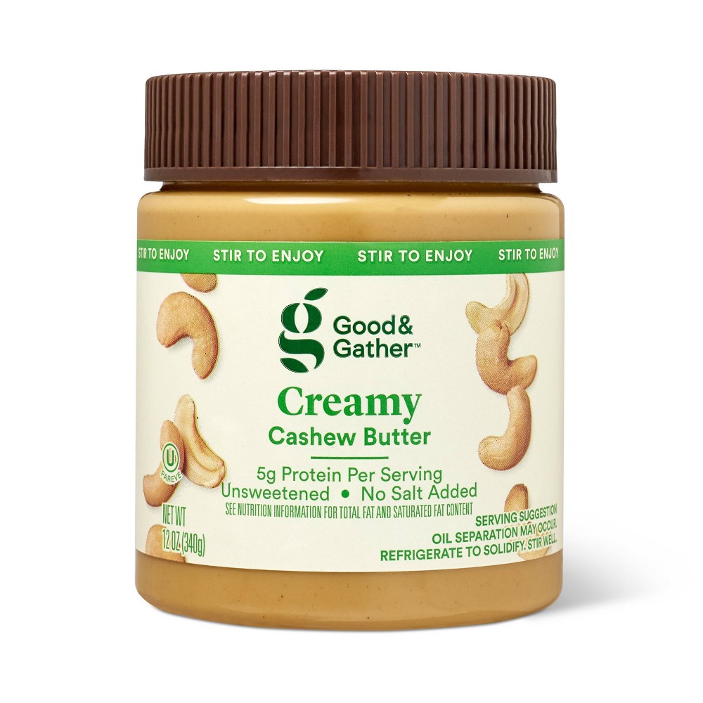 Creamy Cashew Butter - 12oz - Good & Gather™