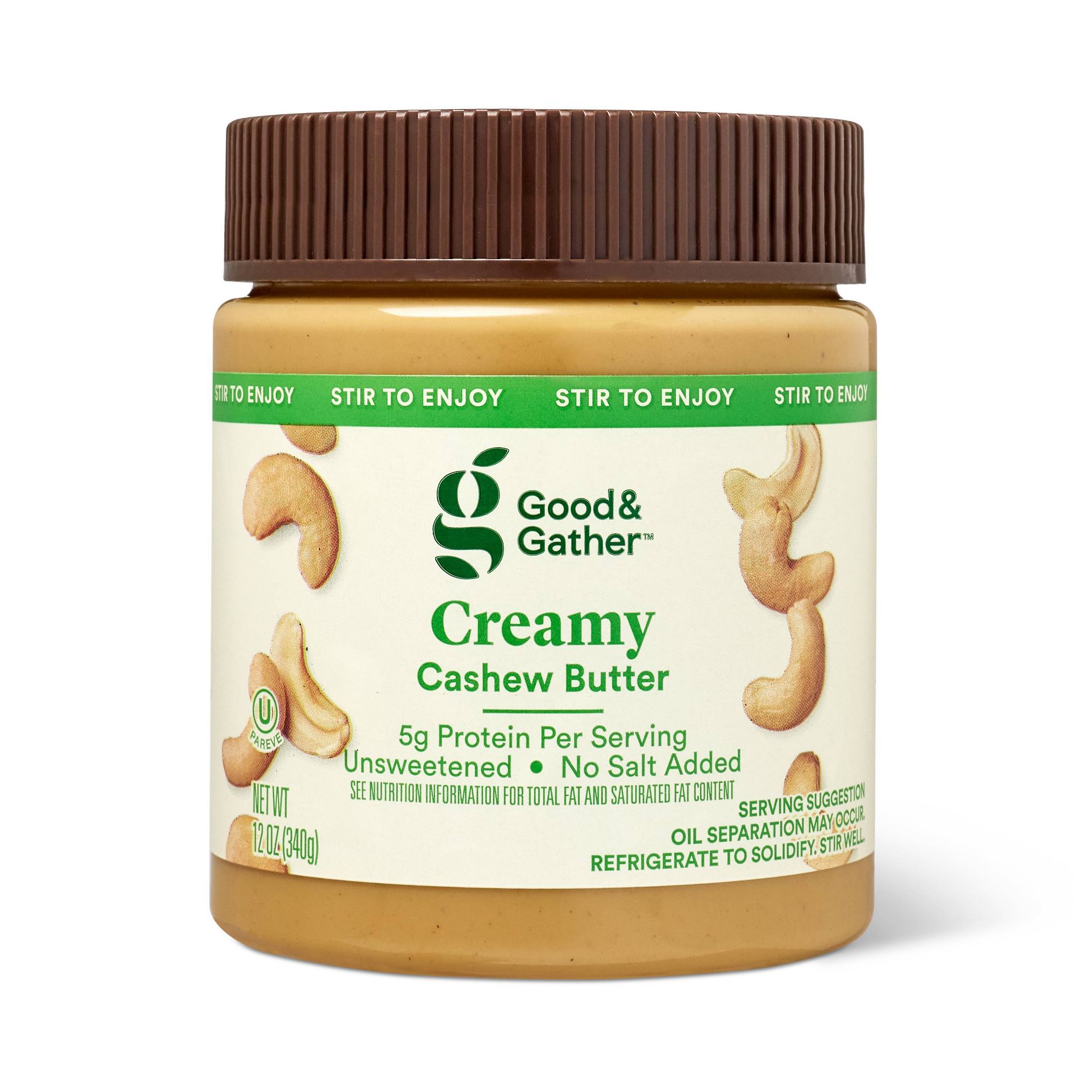 Stir Creamy Cashew Butter - 12oz - Good & Gather™
