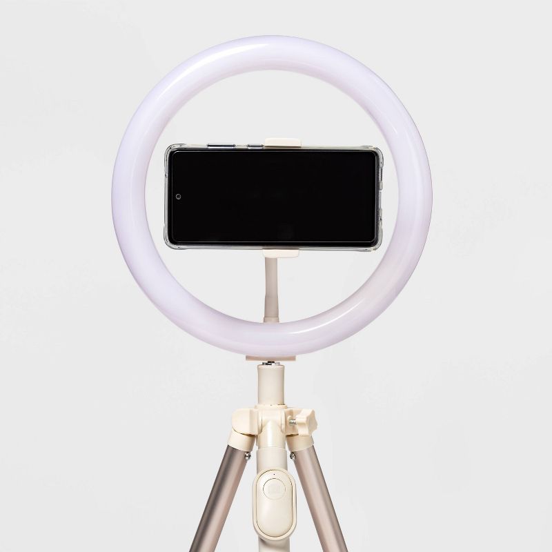 Ring Light with Tripod - heyday&#8482; Stone White, 3 of 11