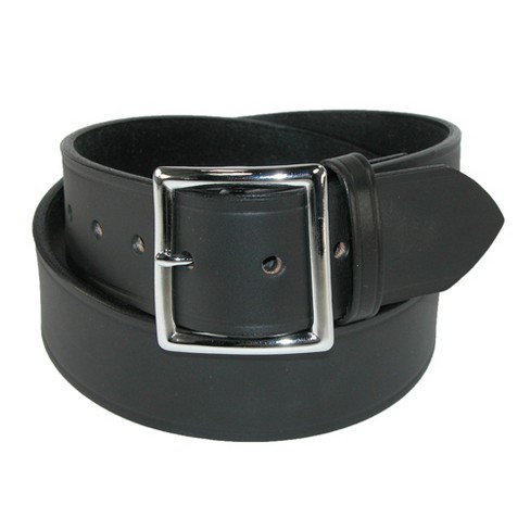 Boston Leather Men's Big & Tall Leather 1 5/8 Inch Garrison Belt