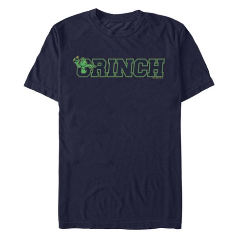 Men's Dr. Seuss The Grinch Christmas Varsity Name T-Shirt - image 1 of 4