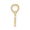 Black Bow Jewelry 14k Yellow Gold Electric Guitar Pendant - 2 of 4