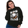 Cool Skateboarding Ghost Boo Yeah Sweatshirt for Men or Women Brisco Brands - 4 of 4
