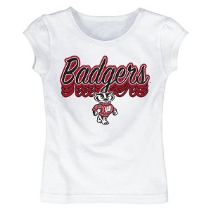 NCAA Wisconsin Badgers Toddler Girls' T-Shirt - 1 of 1