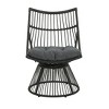 GDFStudio Apulia  Bohemian Outdoor Wicker Club Chair with Cushions - 2 of 4