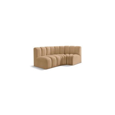 Meridian Furniture,Arc Velvet Modular Sofa