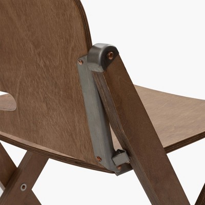 Barebones Honey Brown Birch Wood Folding Chair