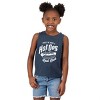 The Juniper Shop Makes Me Want A Hot Dog Real Bad Solid Toddler Tank - 4 of 4