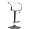 Set of 2 Contemporary Style Bar Stool Counter Height Chairs Adjustable Swivel Kitchen Island Stools - 4 of 4