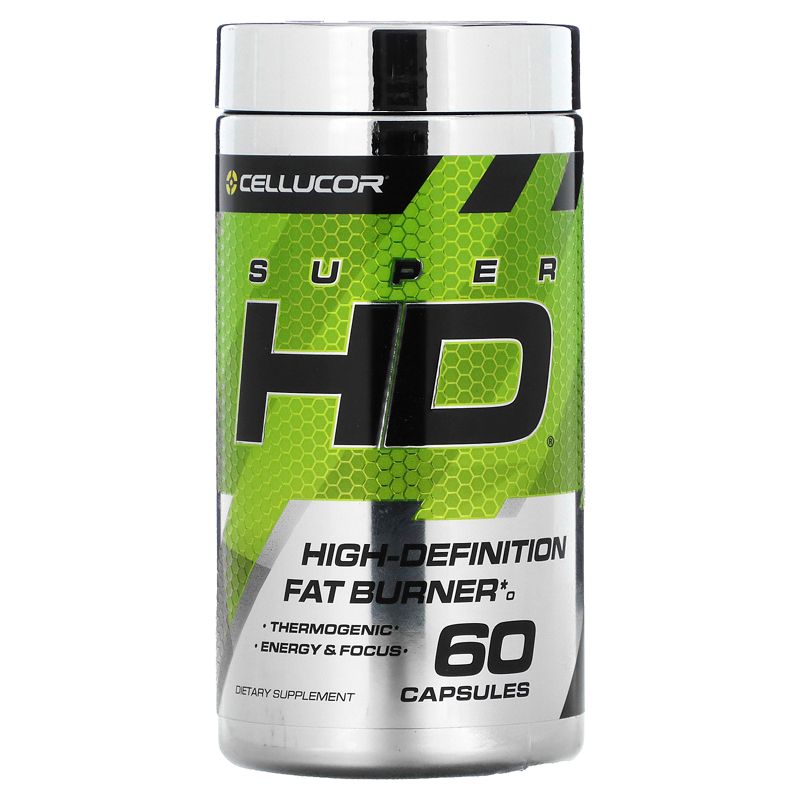Cellucor Super HD, High-Definition Fat Burner, 60 Capsules, 1 of 3