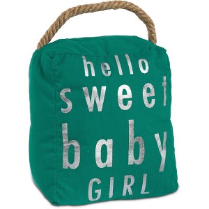 Pavilion Gift Company - Sweet Baby Girl - 5" x 6" Door Stopper - Door Stops - 1 of 4