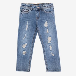 RAW X Kids and Boys Distressed Stretch Denim Jeans - 1 of 4