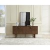 67.5" Accent Walnut Color TV Stand - 2 of 4