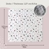 Hakuna Matte: Stylish Baby Play Mat: Confetti & White Design - 72x48' - 2 of 4