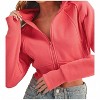 Women's Deva Cropped Hooded Jacket - AEMI + CO - 4 of 4