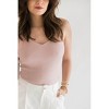 Women's Annalise Rib Knit Sweater Tank - falcon park - 3 of 4