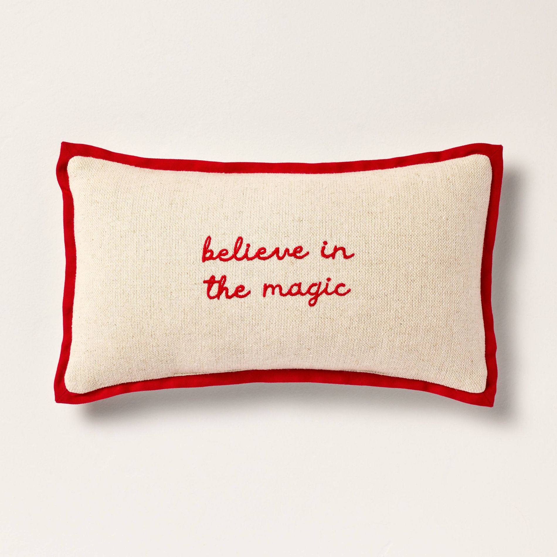 Believe in the Magic Mini Lumbar Throw Pillow - Hearth & Hand™ with Magnolia