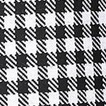 black white