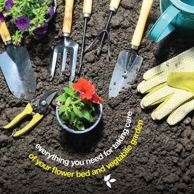 Gardening Tools Set of 10 Pieces - Complete Garden Tool Kit Comes with Bag, Gloves, Garden Tool Set with Spray Bottle Indoors & Outdoors – Play22Usa