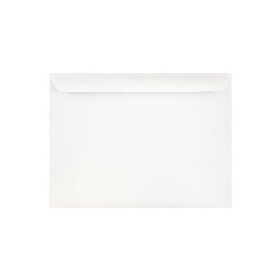JAM Paper 9 x 12 Booklet Commercial Envelopes White 13751