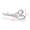 ECR4Kids Ultra-Grip 8.5" Stainless Steel Scissors with Soft Comfort Grip, Office Supplies, Assorted, 36-Pack - 2 of 4