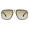 Carrera CA GloryII 001_86 Unisex Rectangle Sunglasses Yellow Gold 59mm - 2 of 3