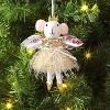 4.5" Christmas Golden Mouse with Crown Ornament - Wondershop™ - 2 of 3