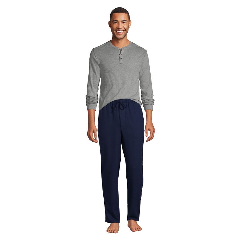Lands' End Men's Flannel Pajama Pants, 4 of 5