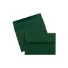 JAM Paper 4Bar A1 Invitation Envelopes 3.625 x 5.125 Dark Green 63932585I - 4 of 4