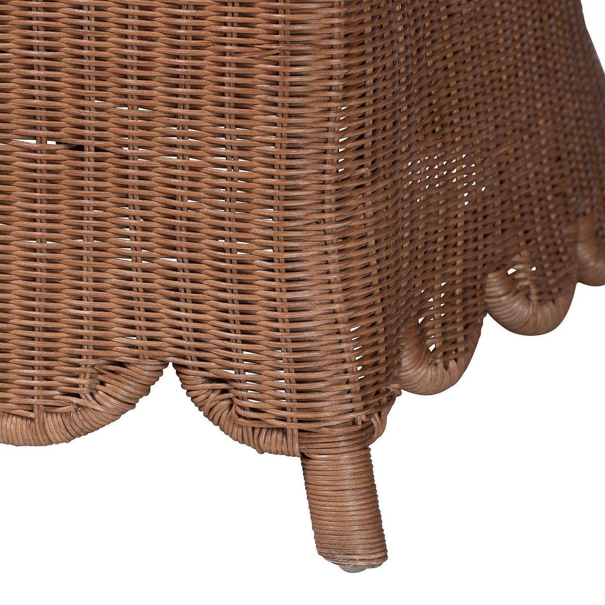 bali & pari Detta Natural Rattan 3  Piece Sectional Set Peanut Brown - thumbnail 4