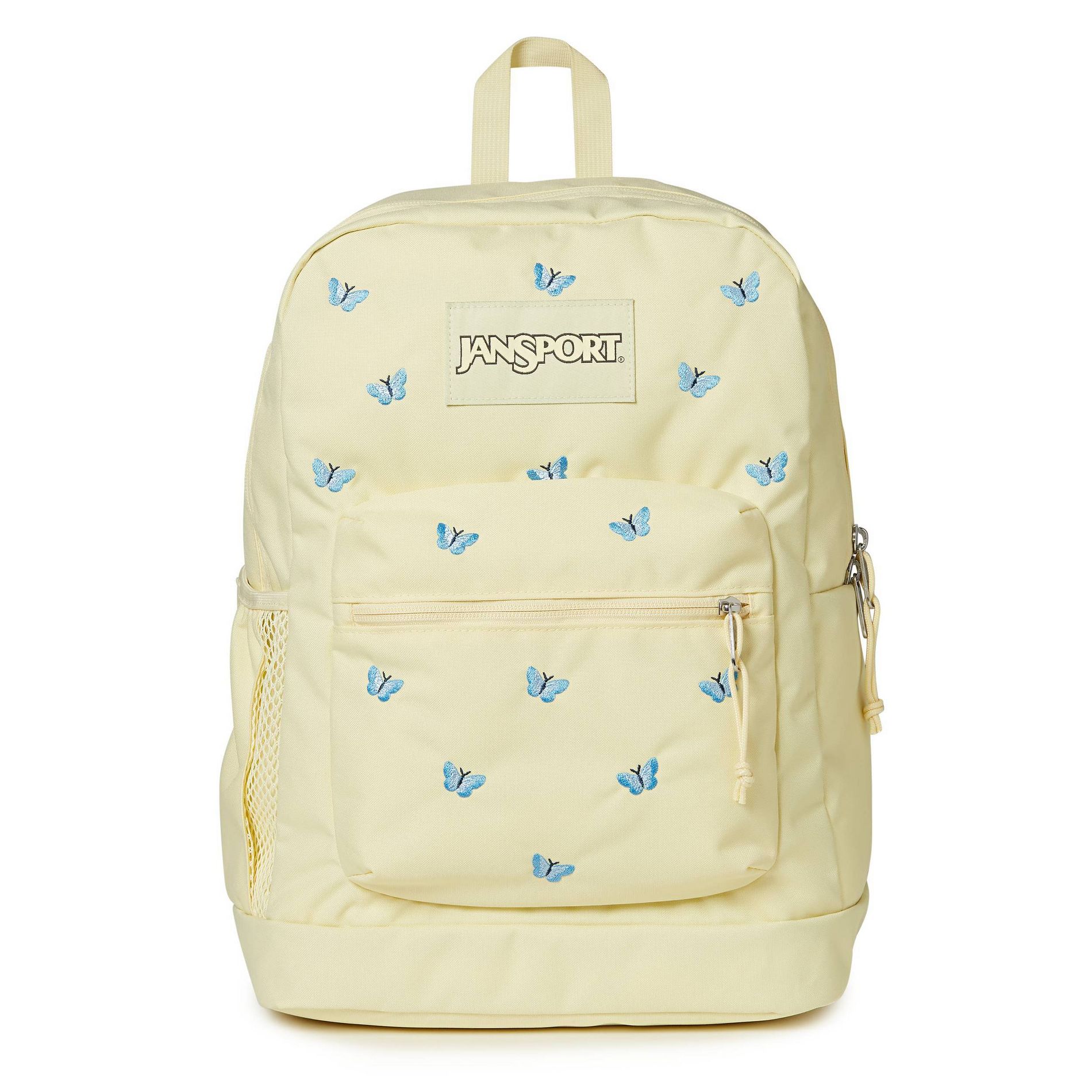 JanSport Cross Town Plus Remix 17" Fits 15" Laptop Backpack - Lemon Yellow