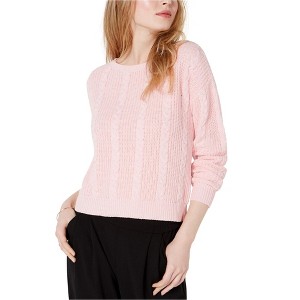 maison Jules Womens Bow-Back Knit Sweater - 1 of 1