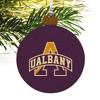 University at Albany Primary Logo Wood Christmas Tree Holiday Ornament - 4 of 4