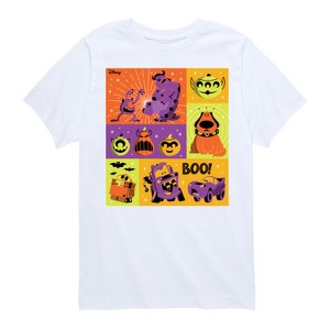 Boys' - Disney - Halloween Movie Grid Short Sleeve Graphic T-Shirt - 1 of 4