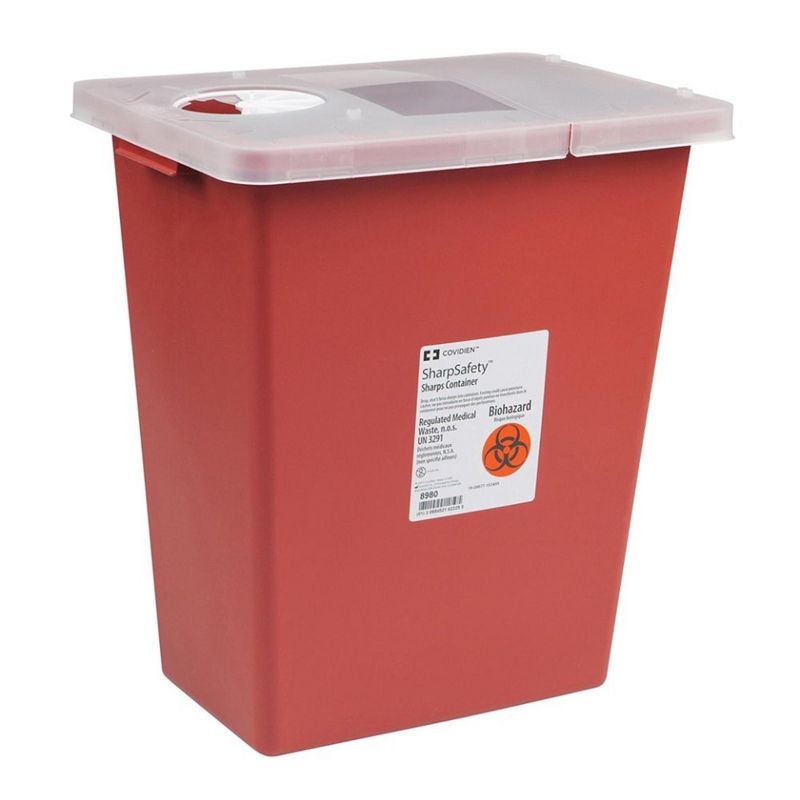 SharpSafety Sharps Container 8 gal. Vertical Entry, 2 of 5