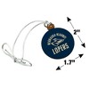 University of Nebraska at Kearney Lopers Logo Mini Small Tiny Wood Christmas Tree Holiday Ornament - 4 of 4