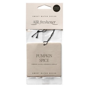 Sweet Water Decor Pumpkin Spice Hanging Air Freshener - 1 of 3