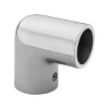 Whitecap 7/8" O.D. 90° SS Elbow Boat Equipment and Parts 6076C. - 2 of 2