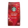 Starbucks 10oz Holiday Blend Medium Roast Ground Coffee + 28 fl oz Sugar Cookie Non Dairy Creamer - 2 of 4