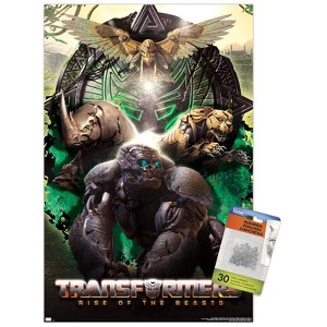 Trends International Transformers: Rise of the Beasts - Maximals Unframed Wall Poster Prints - 1 of 4