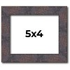 PosterPalooza | Photo Size Slim Profile Brown Frame - UV Acrylic, Foam Board Backing, Hanging Hardware - 2 of 4