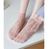 Anna-Kaci 4 Pairs Women's Low-Cut Mesh Knit Cotton Socks Cute Pattern Breathable Stretch for Everyday Casual Wear - 3 of 4
