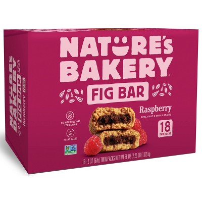 Nature's Bakery Raspberry Fig Bar - 18ct