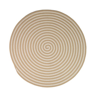 Colonial Mills Tiki Spiral Doormats - Sandstorm 45” x 45”