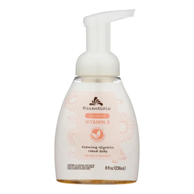 Essentials Rejuvenate Vitamin E Foaming Glycerin Hand Soap - 8 fz